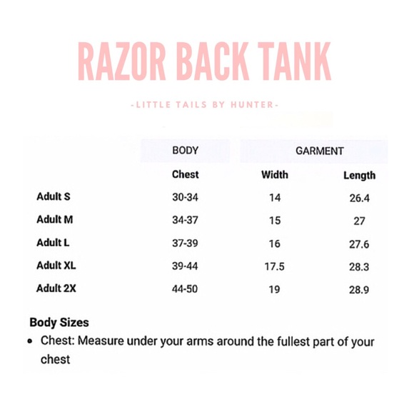 Little Tails Razor Back Tank by Hunter - Picture 6 of 7